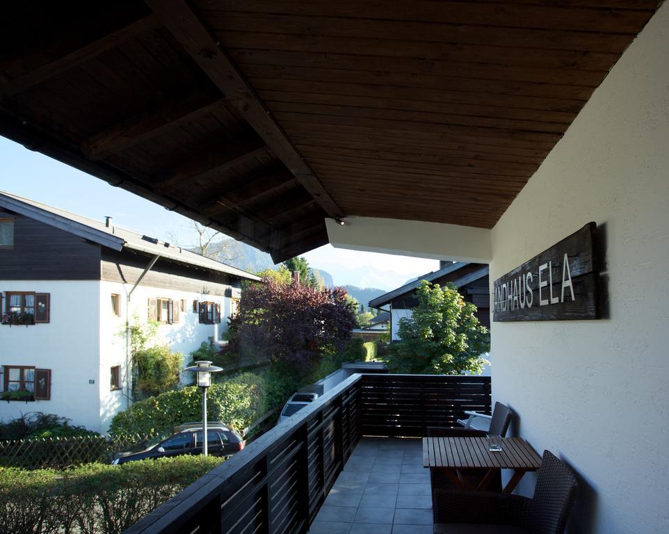 Landhaus Ela Oberstdorf Kültér fotó